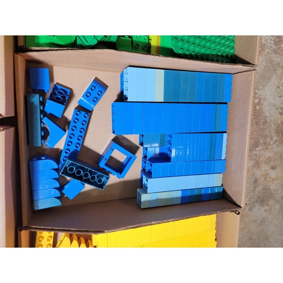 Lego Duplo Lot of --729--Pieces Mixed Multiple Color Lot (16lbs) Of Legos - Picture 5 of 7